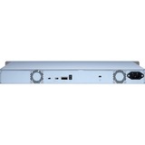 QNAP TL-R400S Boîtier de disques de stockage Boîtier disque dur/SSD Noir, Gris 2.5/3.5" Noir, Boîtier disque dur/SSD, 2.5/3.5", Série ATA III, 6 Gbit/s, Échange à chaud, Noir, Gris