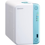 QNAP TS-251D NAS Tower Ethernet/LAN Blanc J4005 Blanc, NAS, Tower, Intel® Celeron®, J4005, Blanc