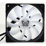 Scythe Kaze Flex RGB 1200, Ventilateur de boîtier Ventilateur, 12 cm, 1200 tr/min, 24,9 dB, 51,17 cfm, Noir, Blanc