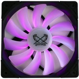 Scythe Kaze Flex RGB 1200, Ventilateur de boîtier Ventilateur, 12 cm, 1200 tr/min, 24,9 dB, 51,17 cfm, Noir, Blanc