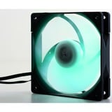Scythe Kaze Flex RGB 1800 ventilateur de boîtier 120 x 120 x 27 mm, Ventilateur, 12 cm, 800 tr/min, 1800 tr/min, 35,8 dB, 79,76 cfm