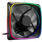 Sharkoon RGB SHARK Lights ventilateur de boîtier Noir, 120 x 120 x 25 mm