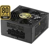 Sharkoon SilentStorm SFX Gold 500W alimentation  Noir, 2x PCIe, gestion complète des câbles