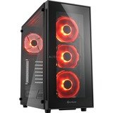 Sharkoon TG5, Moyen tour Noir/Rouge, USB 3.0, Window-Kit