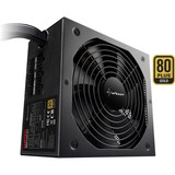 Sharkoon WPM Gold ZERO unité d'alimentation d'énergie 550 W 24-pin ATX ATX Noir Noir, 550 W, 100 - 240 V, 47 - 63 Hz, 8 A, Actif, 110 W