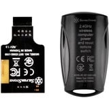 SilverStone ES02-USB télécommande RF sans fil PC Appuyez sur les boutons, Commande à distance Noir, PC, RF sans fil, Appuyez sur les boutons, Noir