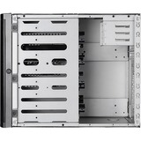 SilverStone SST-DS380B unité centrale Noir, Boîtier PC Noir, Noir, Aluminium, Acier inoxydable, 211 mm, 360 mm, 285 mm, 12 cm