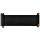 SilverStone SST-RC03B-220 câble plat et ruban Noir, PCI Express 3.0 x16, Mâle/Femelle, Noir, 0,22 m