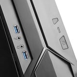 SilverStone SST-RVZ03B-ARGB unité centrale Profile bas (Slimline) Noir, Boîtier PC Noir, Profile bas (Slimline), PC, Noir, Mini-DTX, Mini-ITX, Plastique, Acier, Bleu, Vert, Rouge