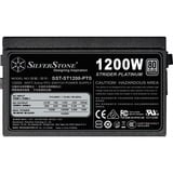 SilverStone SST-ST1200-PTS alimentation  modulaire 1200 watt Noir, 8x PCIe