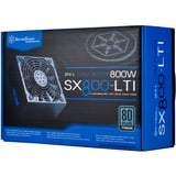 SilverStone SST-SX800-LTI v1.2 alimentation  modulaire 800 watt Noir, 4x PCIe