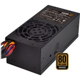 SilverStone TX300 unité d'alimentation d'énergie 300 W 24-pin ATX TFX Noir Noir, 300 W, 90 - 264 V, 47 - 63 Hz, Actif, 95 W, 276 W