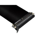 Thermaltake AC-053-CN1OTN-C1 câble d'alimentation interne 0,2 m Noir, 0,2 m, PCI-E x16 (Gen 3.0), PCI-E x16 (Gen 3.0), Mâle, Femelle, Droit