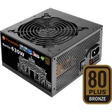 Thermaltake Berlin W0393RE, 630 Watt alimentation Noir, 630 W, 100 - 240 V, 700 W, 50 - 60 Hz, 10 A, Actif, Vente au détail