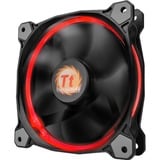 Thermaltake CL-F042-PL12SW-B système de refroidissement d’ordinateur Boitier PC Ventilateur 12 cm Noir, Ventilateur de boîtier Ventilateur, 12 cm, 800 tr/min, 1500 tr/min, 26,4 dB, 40,6 cfm