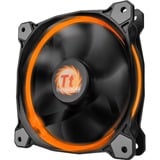 Thermaltake CL-F042-PL12SW-B système de refroidissement d’ordinateur Boitier PC Ventilateur 12 cm Noir, Ventilateur de boîtier Ventilateur, 12 cm, 800 tr/min, 1500 tr/min, 26,4 dB, 40,6 cfm