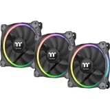 Thermaltake CL-F051-PL14SW-A système de refroidissement d’ordinateur Boitier PC Ventilateur 14 cm ventilateurs de boîtier RGB  3 pièces, 140 x 140 x 25 mm, PWM, Ventilateur, 14 cm, 500 tr/min, 1400 tr/min, 29,4 dB, 73,91 cfm