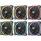 Thermaltake CL-F051-PL14SW-A système de refroidissement d’ordinateur Boitier PC Ventilateur 14 cm ventilateurs de boîtier RGB  3 pièces, 140 x 140 x 25 mm, PWM, Ventilateur, 14 cm, 500 tr/min, 1400 tr/min, 29,4 dB, 73,91 cfm