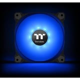 Thermaltake CL-F063-PL12SW-A système de refroidissement d’ordinateur Boitier PC Ventilateur 12 cm Noir, Blanc, Ventilateur de boîtier Noir, Ventilateur, 12 cm, 500 tr/min, 1500 tr/min, 56,45 cfm, Noir, Blanc