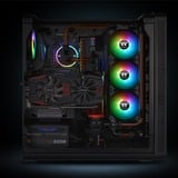 Thermaltake CL-F063-PL12SW-A système de refroidissement d’ordinateur Boitier PC Ventilateur 12 cm Noir, Blanc ventilateurs de boîtier RGB  Noir, 3 pièces, 120 x 120 x 25 mm, PWM, Ventilateur, 12 cm, 500 tr/min, 1500 tr/min, 56,45 cfm, Noir, Blanc