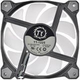 Thermaltake CL-F063-PL12SW-A système de refroidissement d’ordinateur Boitier PC Ventilateur 12 cm Noir, Blanc ventilateurs de boîtier RGB  Noir, 3 pièces, 120 x 120 x 25 mm, PWM, Ventilateur, 12 cm, 500 tr/min, 1500 tr/min, 56,45 cfm, Noir, Blanc