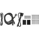 Thermaltake CL-F063-PL12SW-A système de refroidissement d’ordinateur Boitier PC Ventilateur 12 cm Noir, Blanc ventilateurs de boîtier RGB  Noir, 3 pièces, 120 x 120 x 25 mm, PWM, Ventilateur, 12 cm, 500 tr/min, 1500 tr/min, 56,45 cfm, Noir, Blanc