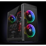 Thermaltake CL-F070-PL20SW-A système de refroidissement d’ordinateur Boitier PC Ventilateur 20 cm Noir, Ventilateur de boîtier Noir, Ventilateur, 20 cm, 500 tr/min, 1500 tr/min, 117,96 cfm, Noir
