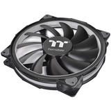 Thermaltake CL-F070-PL20SW-A système de refroidissement d’ordinateur Boitier PC Ventilateur 20 cm Noir, Ventilateur de boîtier Noir, Ventilateur, 20 cm, 500 tr/min, 1500 tr/min, 117,96 cfm, Noir