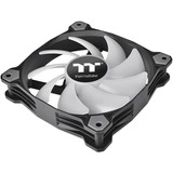 Thermaltake CL-F080-PL14SW-A système de refroidissement d’ordinateur Boitier PC Ventilateur 14 cm Noir, Ventilateur de boîtier Ventilateur, 14 cm, 500 tr/min, 1400 tr/min, 30,4 dB, 70,32 cfm