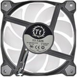 Thermaltake CL-F080-PL14SW-A système de refroidissement d’ordinateur Boitier PC Ventilateur 14 cm Noir ventilateurs de boîtier RGB  3 pièces, 140 x 140 x 25 mm, Ventilateur, 14 cm, 500 tr/min, 1400 tr/min, 30,4 dB, 70,32 cfm