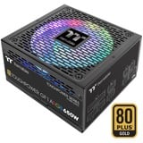 Thermaltake PS-TPD-0650F3FAGE-1 unité d'alimentation d'énergie 20-pin ATX ATX Noir alimentation modulaire 650 watt Noir, 4x PCIe, 650 W, 100 - 240 V, 780 W, 50/60 Hz, 10 A, Actif