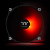 Thermaltake Pure 20 ARGB Boitier PC Ventilateur Noir ventilateur de boîtier 200 x 200 x 30 mm, PWM, Ventilateur, 500 tr/min, 1000 tr/min, 31,2 dB, 31,2 sone, 129,54 cfm