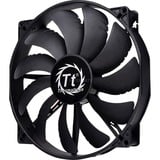 Thermaltake Pure 20 Boitier PC Ventilateur 20 cm Noir ventilateur de boîtier Noir, 200 x 200 x 30 mm, Ventilateur, 20 cm, 800 tr/min, 28,2 dB, 129,639 cfm, Noir