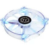 Thermaltake Pure 20 LED Boitier PC Ventilateur 20 cm Transparent ventilateur de boîtier Transparent, 200 x 30 x 200 mm, Ventilateur, 20 cm, 800 tr/min, 28,2 dB, 129,639 cfm, Transparent