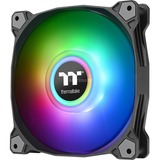 Thermaltake Pure Duo 14 Universel Ventilateur 14 cm Noir 2 pièce(s), Ventilateur de boîtier Noir/transparent, Ventilateur, 14 cm, 500 tr/min, 1500 tr/min, 33,5 dB, 82,23 cfm
