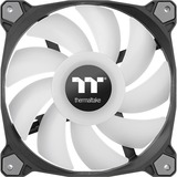 Thermaltake Pure Duo 14 Universel Ventilateur 14 cm Noir 2 pièce(s), Ventilateur de boîtier Noir/transparent, Ventilateur, 14 cm, 500 tr/min, 1500 tr/min, 33,5 dB, 82,23 cfm