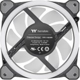 Thermaltake Riing Trio 12 LED RGB Radiator Fan TT Premium Edition Boitier PC Ventilateur 12 cm Noir, Ventilateur de boîtier Ventilateur, 12 cm, 500 tr/min, 1500 tr/min, 25,2 dB, 41,13 cfm