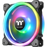 Thermaltake Riing Trio 12 LED RGB Radiator Fan TT Premium Edition Boitier PC Ventilateur 12 cm Noir ventilateurs de boîtier 3 pièces, 120 x 120 x 25 mm, Ventilateur, 12 cm, 500 tr/min, 1500 tr/min, 25,2 dB, 41,13 cfm