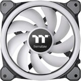 Thermaltake Riing Trio 12 LED RGB Radiator Fan TT Premium Edition Boitier PC Ventilateur 12 cm Noir ventilateurs de boîtier 3 pièces, 120 x 120 x 25 mm, Ventilateur, 12 cm, 500 tr/min, 1500 tr/min, 25,2 dB, 41,13 cfm