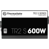 Thermaltake TR2 S 600W alimentation  Noir, 600 W, 230 V, 50 - 60 Hz, 8 A, Actif, 105 W