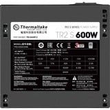 Thermaltake TR2 S alimentation  600 watt Noir, 2x PCIe, 600 W, 230 V, 50 - 60 Hz, 8 A, Actif, 105 W
