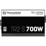 Thermaltake TR2 S alimentation  700 watt Noir, 2x PCIe, 700 W, 230 V, 50 - 60 Hz, 9 A, Actif, 120 W