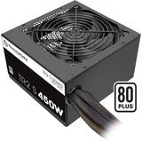 Thermaltake TR2 S unité d'alimentation d'énergie 450 W 20+4 pin ATX ATX Noir Noir, 450 W, 230 V, 50 - 60 Hz, 5 A, Actif, 100 W