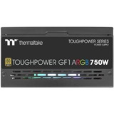 Thermaltake Toughpower GF1 ARGB, 750 Watt alimentation  Noir, 750 W, 100 - 240 V, 900 W, 50/60 Hz, 10 A, Actif