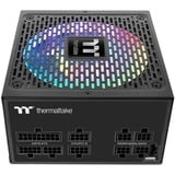 Thermaltake Toughpower GF1 ARGB alimentation  modulaire 750 watt Noir, 4x PCIe, 750 W, 100 - 240 V, 900 W, 50/60 Hz, 10 A, Actif