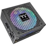 Thermaltake Toughpower GF1 ARGB alimentation  modulaire 850 watt Noir, 6x PCIe, 850 W, 100 - 240 V, 1020 W, 50/60 Hz, 12 A, Actif