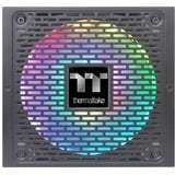 Thermaltake Toughpower GF1 ARGB alimentation  modulaire 850 watt Noir, 6x PCIe, 850 W, 100 - 240 V, 1020 W, 50/60 Hz, 12 A, Actif