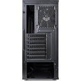 Thermaltake Versa J25 TG RGB Midi Tower Noir, boîtier pc Noir | 2x USB-A | RGB | Verre Trempé