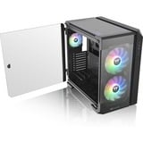 Thermaltake View 51 TG ARGB Midi Tower Noir, boîtier pc Noir | 4x USB-A | 1x USB-C | RGB | Verre Trempé
