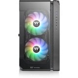 Thermaltake View 51 TG ARGB Midi Tower Noir, boîtier pc Noir | 4x USB-A | 1x USB-C | RGB | Verre Trempé